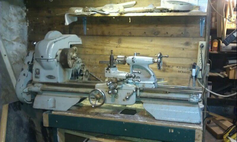 1940s Craftsman Metal Lathe Model 101 07403 w 31 Gears