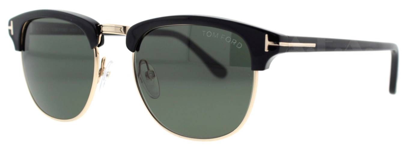 TOM FORD TF 248 HENRY GOLD/BLACK 05N MENS DESIGNER SUNGLASSES