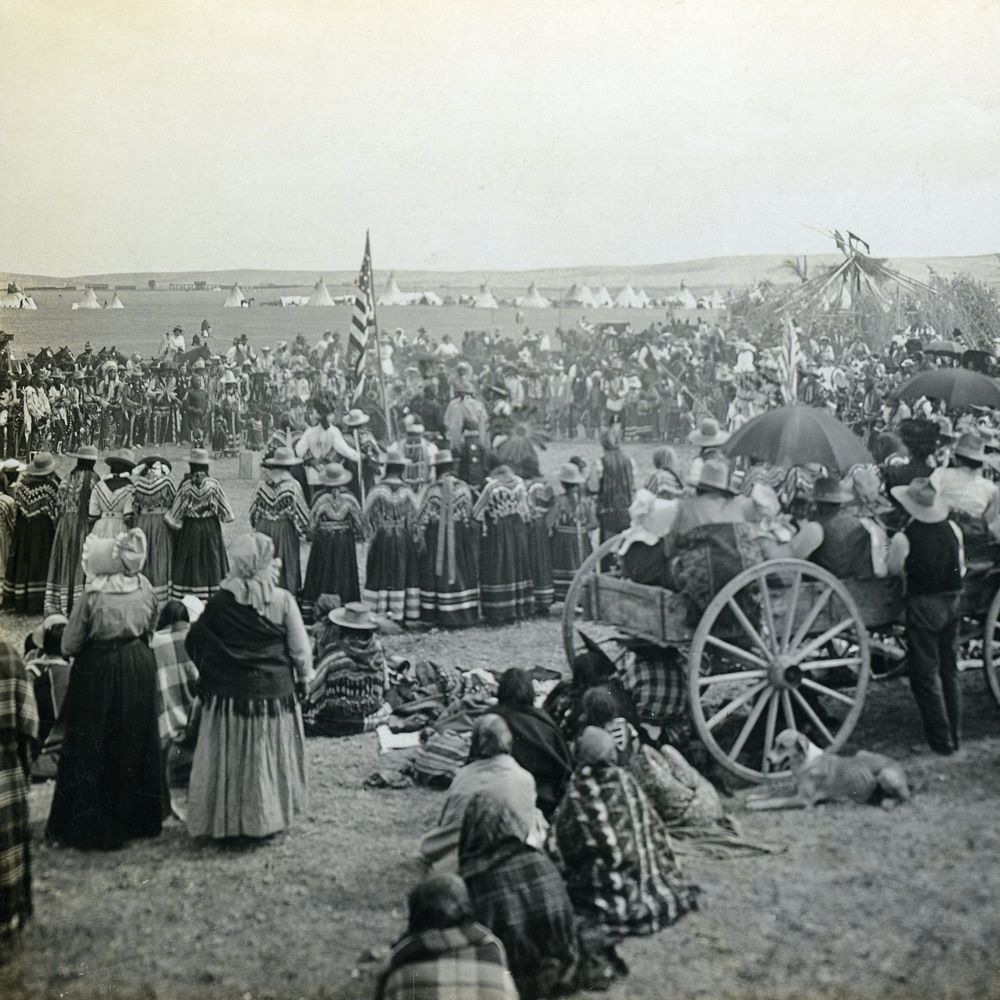  Blackfeet Indian Choosing Dance SV by Forsyth of Butte, Montana