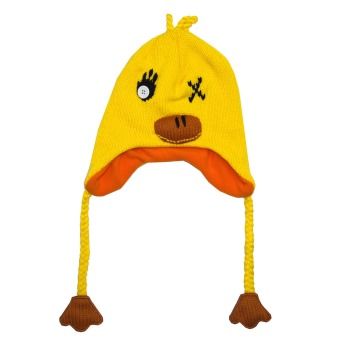 Freaks Friends Yellow Duck Adult Pilot Laplander Hat