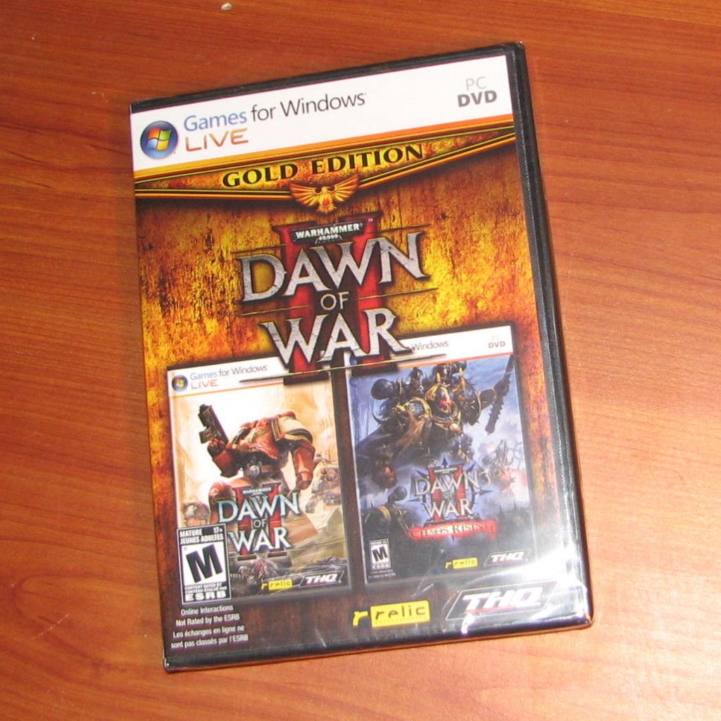 Warhammer 40K Dawn of War II 2 Gold Edition US Retail Version New