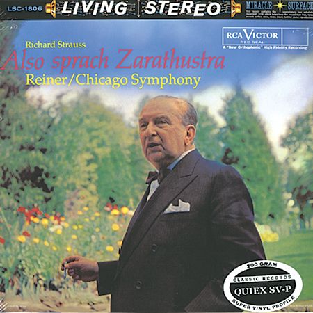 fritz Reiner R Strauss Also sprach Zarathustra 200 Gram 33rpm Sealed