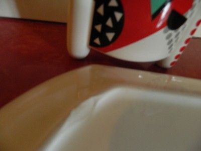 Fujimori Carnival Kato Kogei Plate Mug Abstract Mod Sottsass Panton