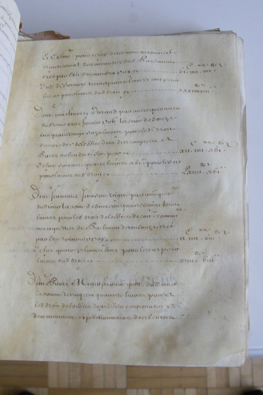 Vellum Manuscript of Royal Notarial Acts