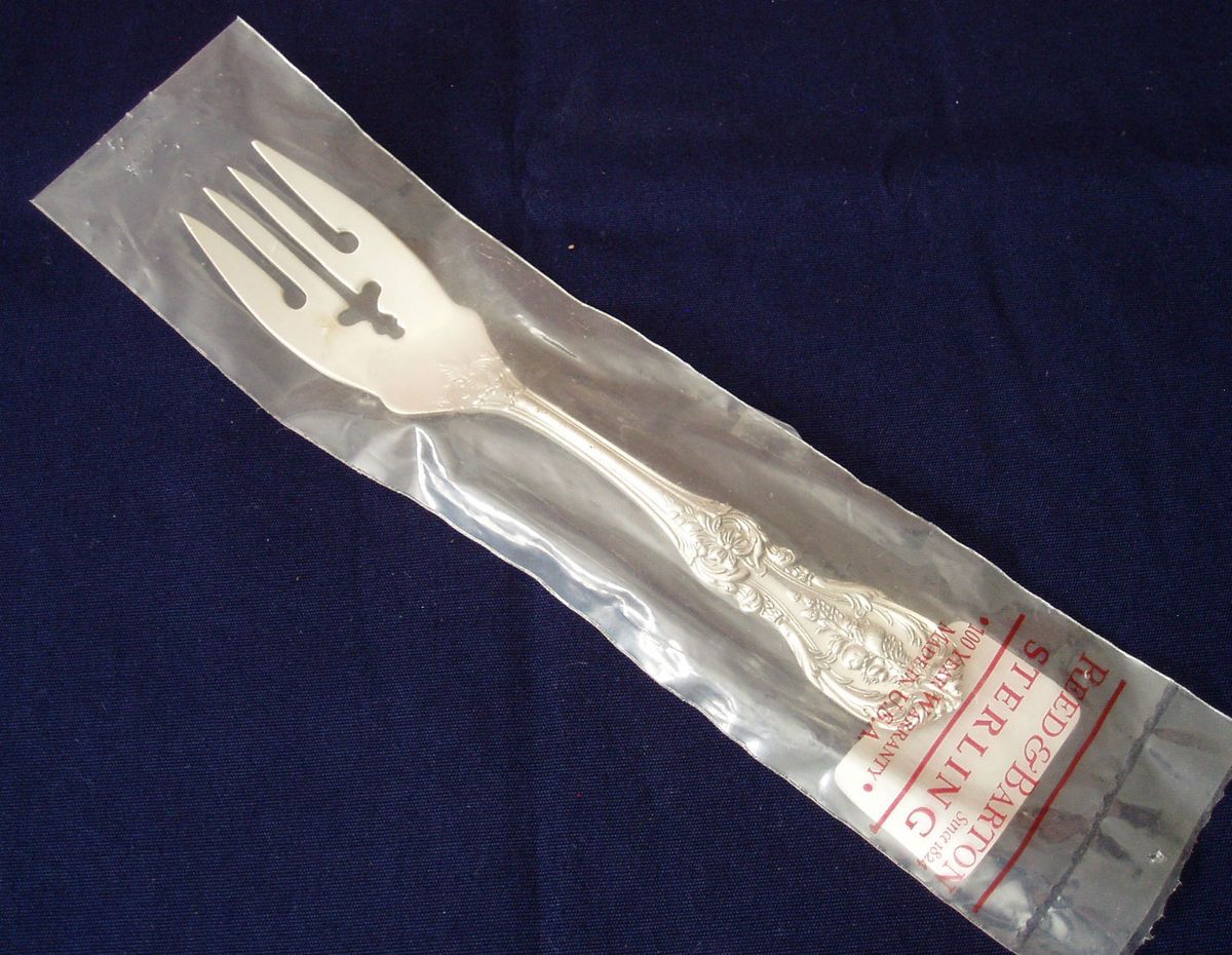 FRANCIS I SALAD FORK Sterling Silver Reed Barton Flatware 5400014 NEW