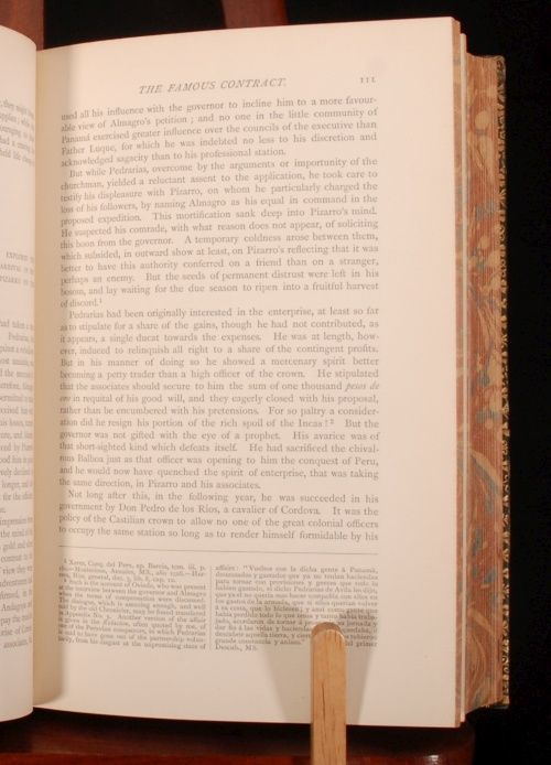 1878 History Conquest PERU Civilisation Incas William PRESCOTT