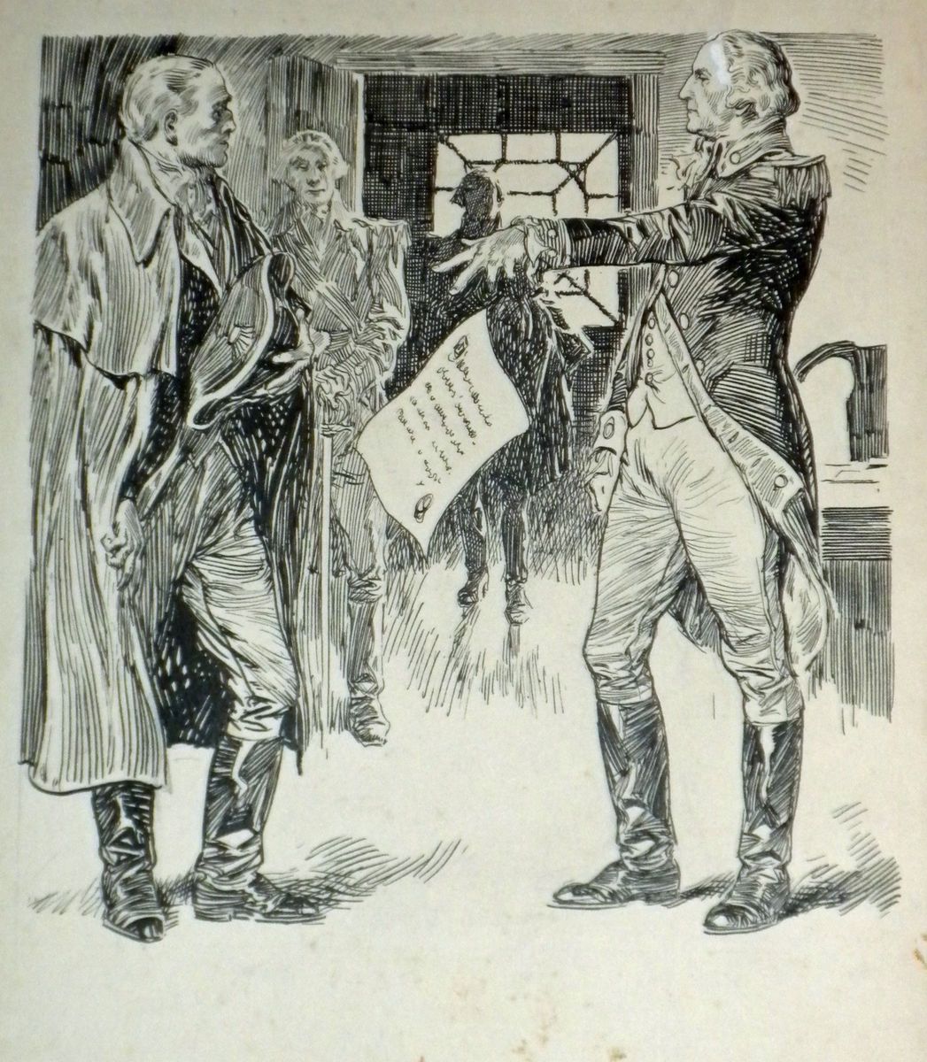 Frank Godwin illustration Washington refusing to be King .