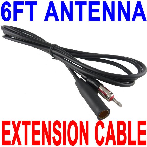 CAR RADIO ANTENNA EXTENSION 6 FOOT FT 72 INCH NEW