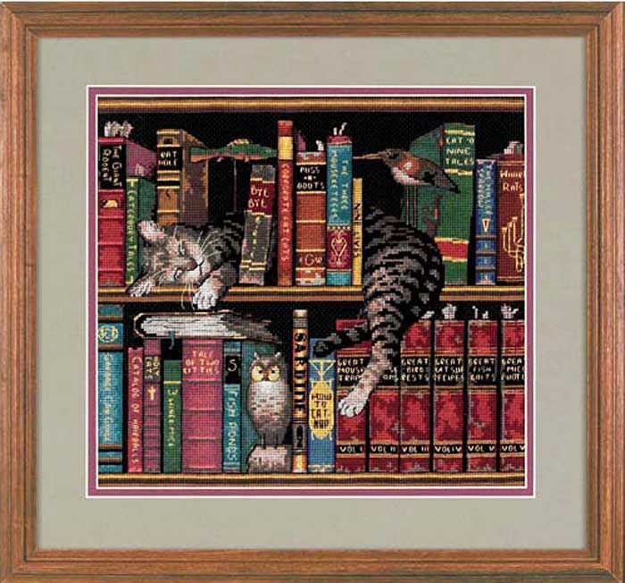  Cross Stitch Kit 12 x 11 Frederick The Literate 35048 Sale