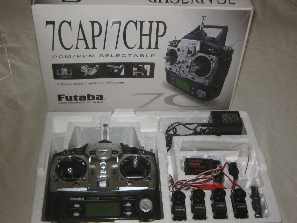 New Futaba 7CAP 7CHP PCM ppm RC Radio System