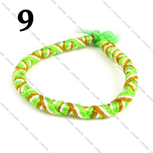  Stackable Twisted Twist Peruvian Friendship Bracelets Party Bag