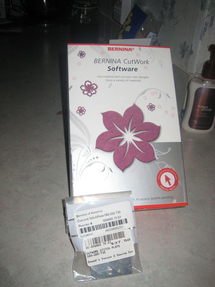  Bernina Cutwork Software