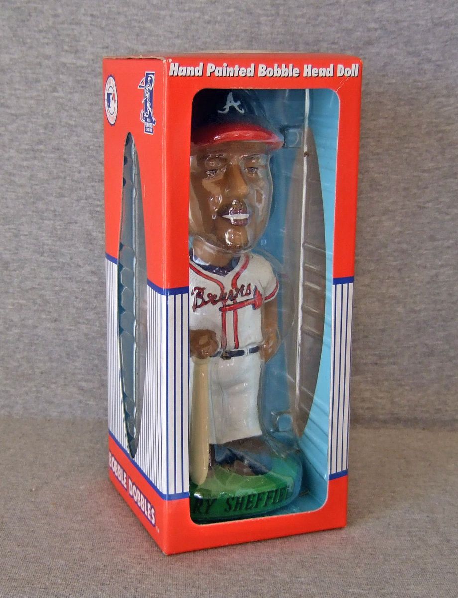 Gary Sheffield Atlanta Braves Bobble Head Bobble Dobbles MIB