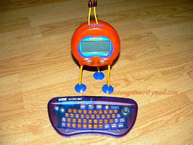  Educational Computer Learning Game Robot Alarm Clock Cool RARE