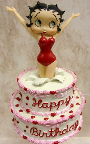 Betty Boop Bingo Fund Bank Figures Animation Art 6791