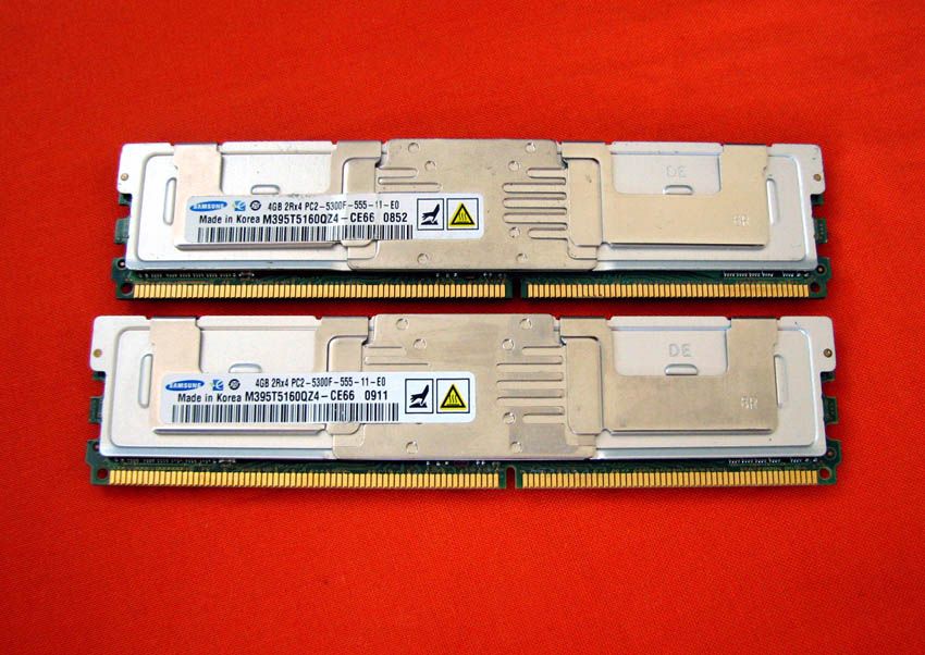  Fully Buffered CL5 240 pin DDR2 Server Memory pulled from Dell system