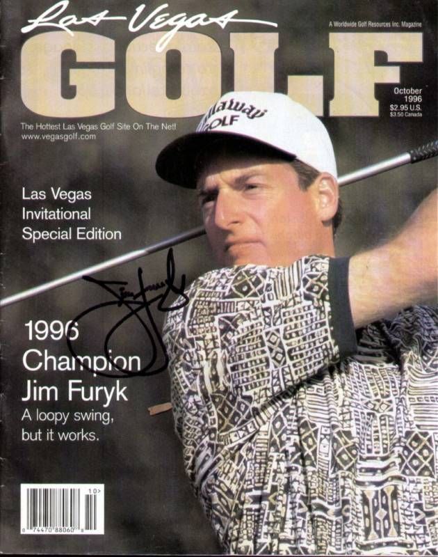  Jim Furyk Autograph
