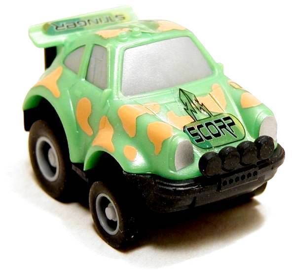 Penny Racers Funrise Porsche 911 Green Scorp