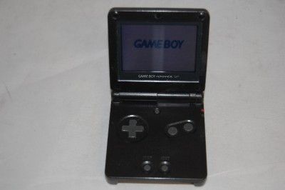 Nintendo Game Boy Advance SP Onyx Black Handheld System