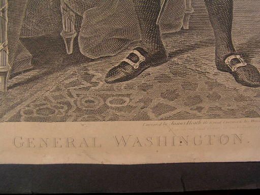 George Washington 1800 James Heath Folio Engraving