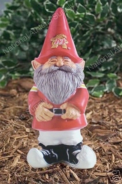 Maryland Terrapins Garden Gnome Figure Yard Statue New