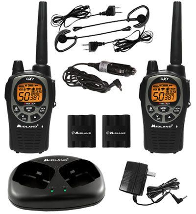 Midland GXT1000VP4 FRS GMRS 2 Way Walkie Talkie Radios