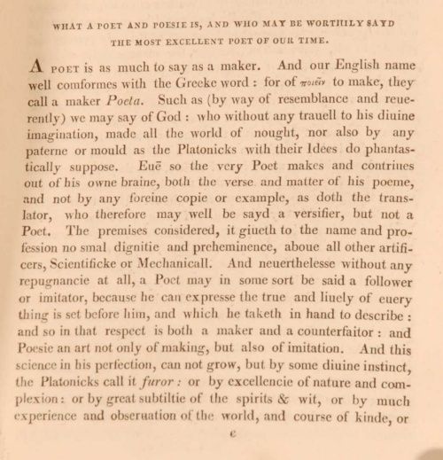 1811 Arte of English Poesie Webster Alias Puttenham