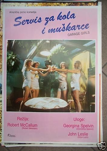 Garage Girls Georgina Spelvin YUGO Movie Poster 1982