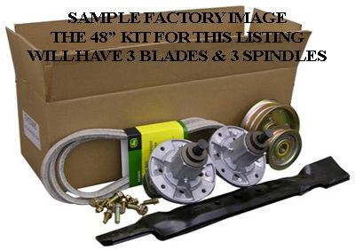 john deere 48 deck rebuild kit l120 l130 sabre scotts new