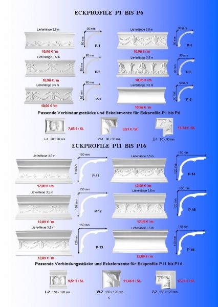 Stuckkatalog BALUSTRADE24 Gutschein Von 20 EUR Gipsstuck Außenstuck