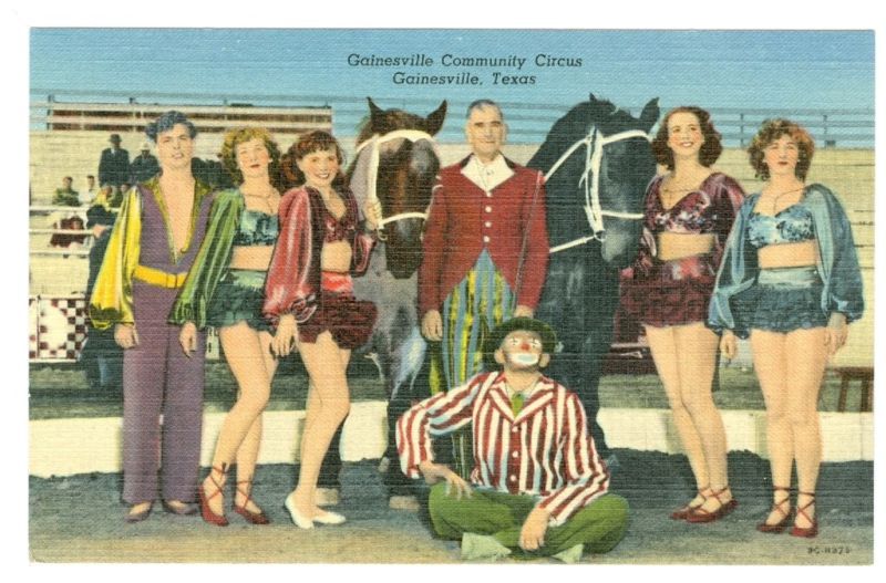 GAINESVILLE COMMUNITY CIRCUS, GAINESVILLE, TEXAS