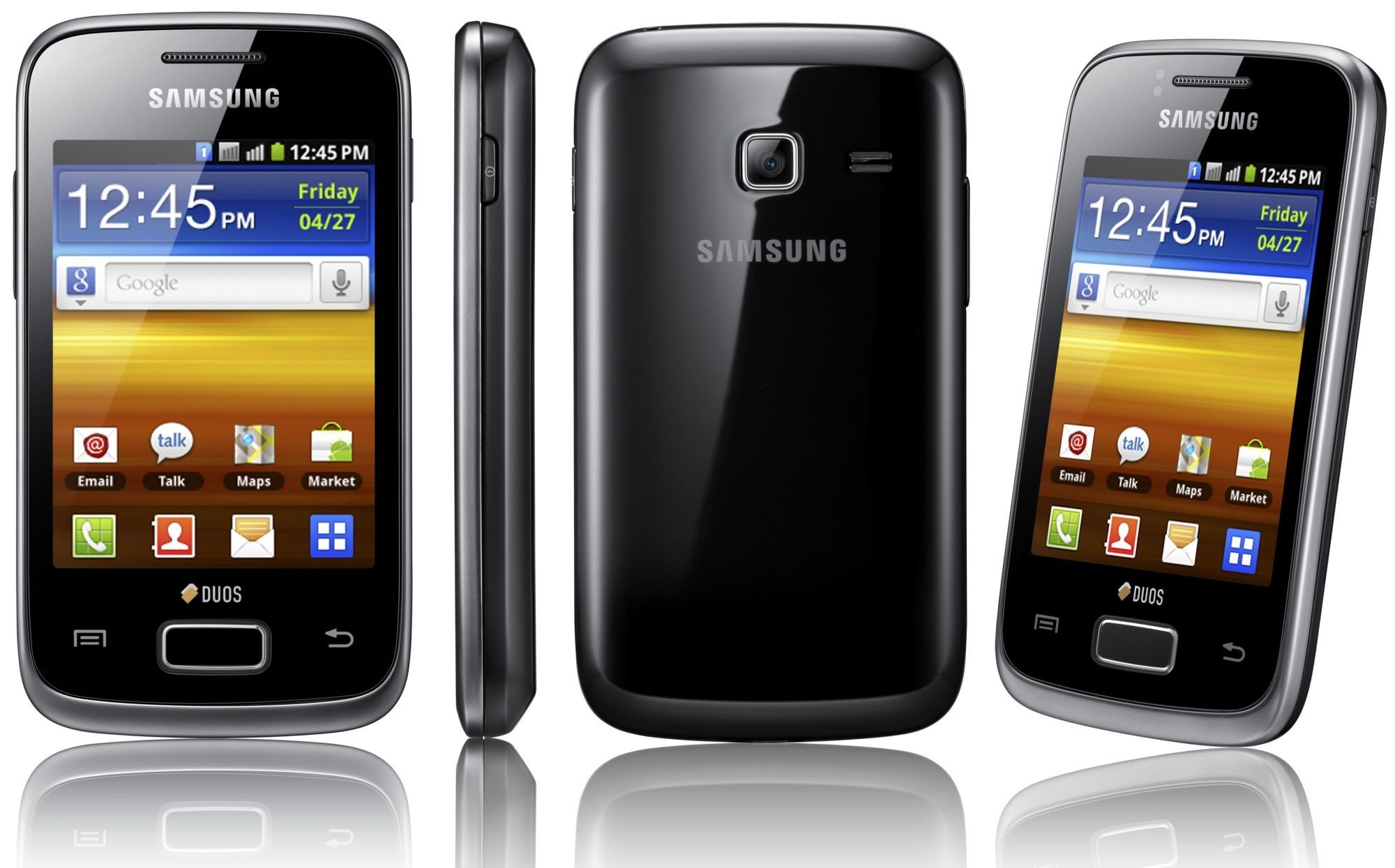 Latest Newly Released Samsung Galaxy Duos S6102 3G WiFi Double Sim