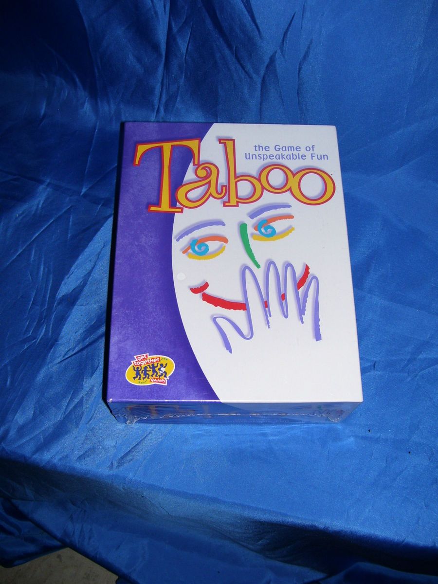 TABOO GAME HASBRO NEW UNOPENED