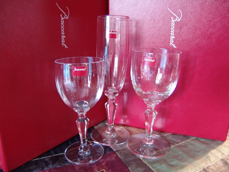 Baccarat Naples Wine Stem 3 Beautiful