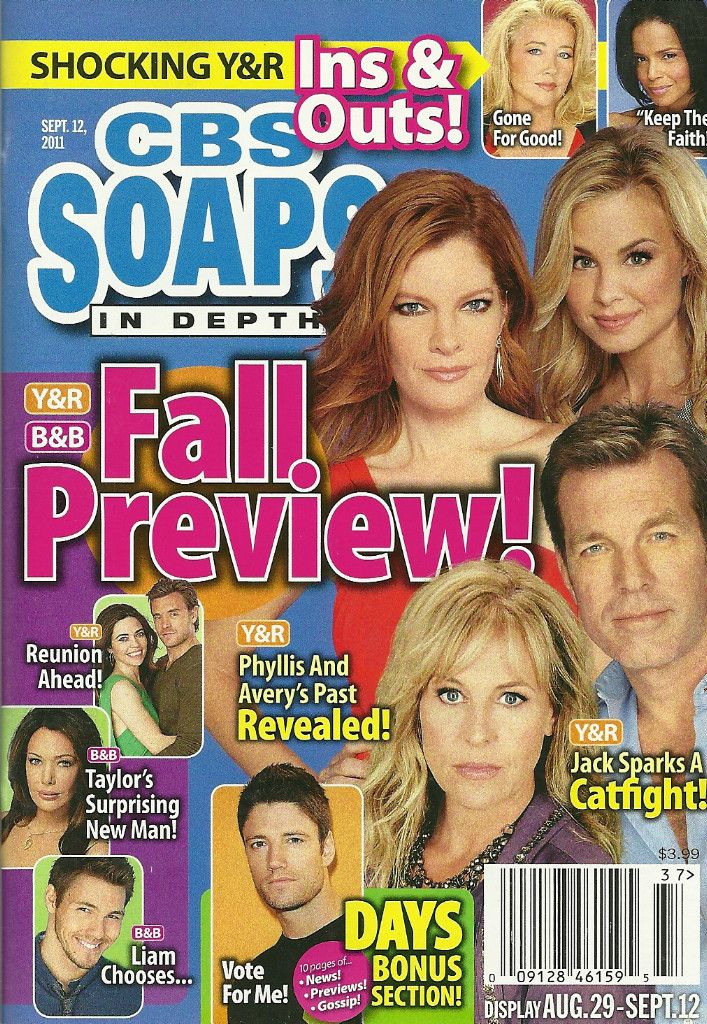 Peter Bergman Genie Francis 2011 CBS Soaps in Depth