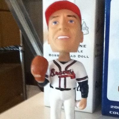 Tom Glavine SGA Bobblehead Doll Mint with Box