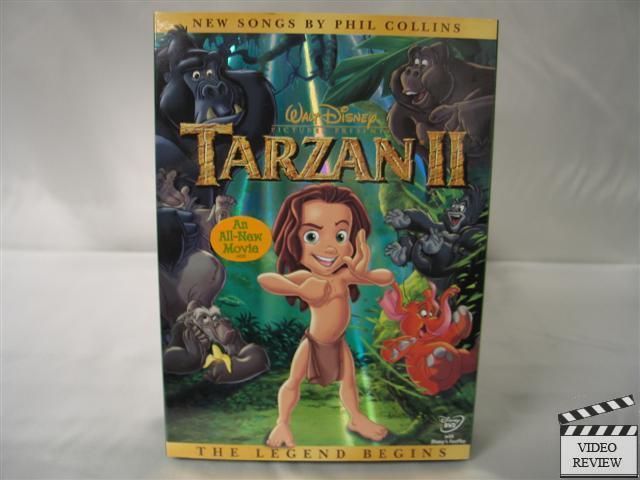 Tarzan 2 DVD New Disney Glenn Close George Carlin 786936189360