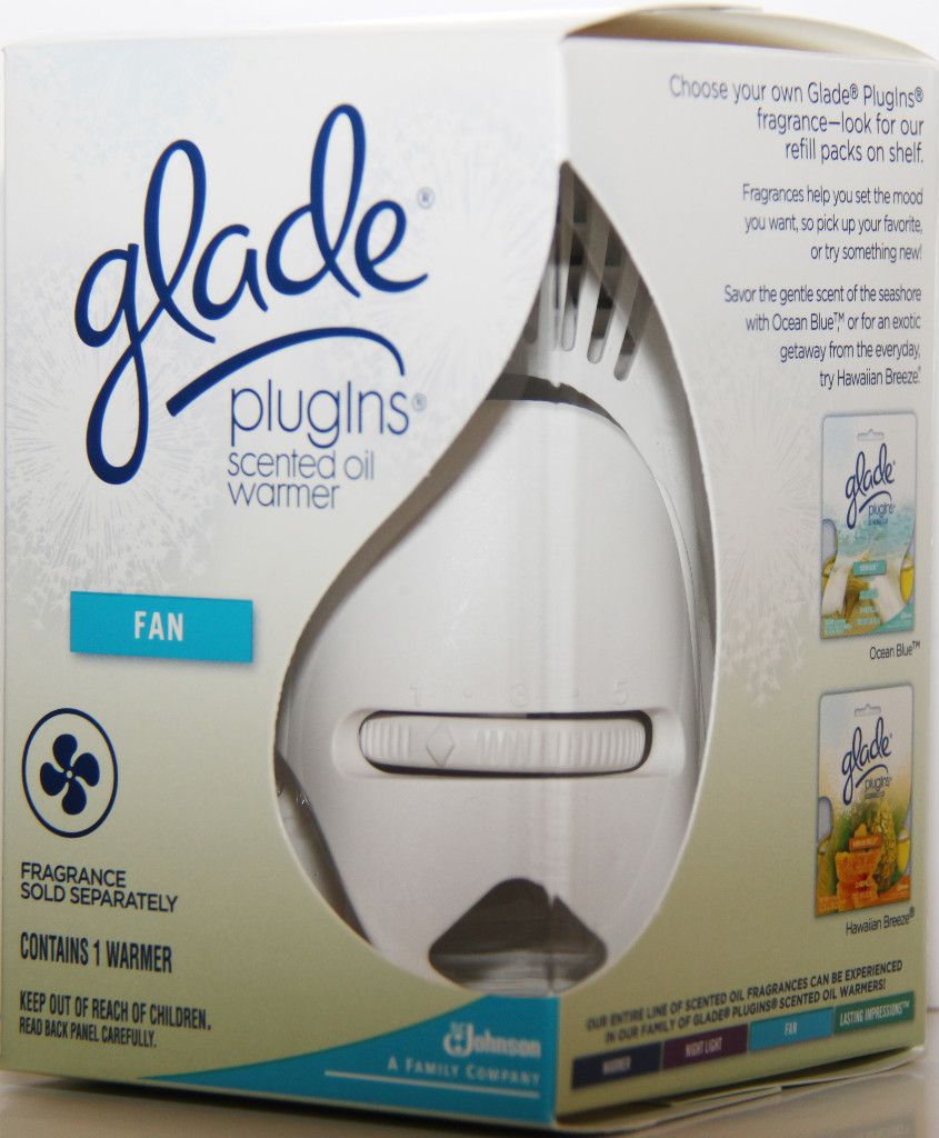 Glade Plugins Warmer Fan Fits Glade Oil Scent Refills