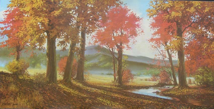 Harland Young Autumn Glory Print 60s x Large