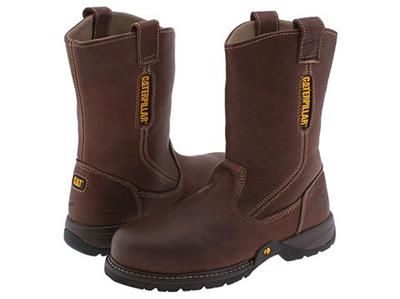 Caterpillar Mens footwear P73263OAK Gladstone Steel Toe 10 Leather