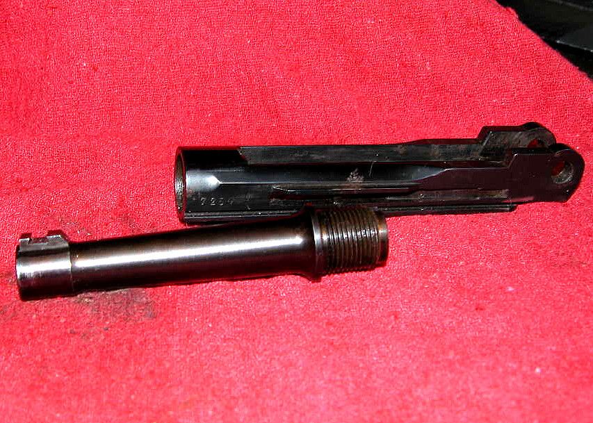 German Luger PO8 Barrel Extension 9mm