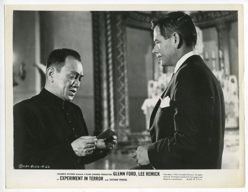 Movie Still Glenn Ford Experiment in Terror 1962