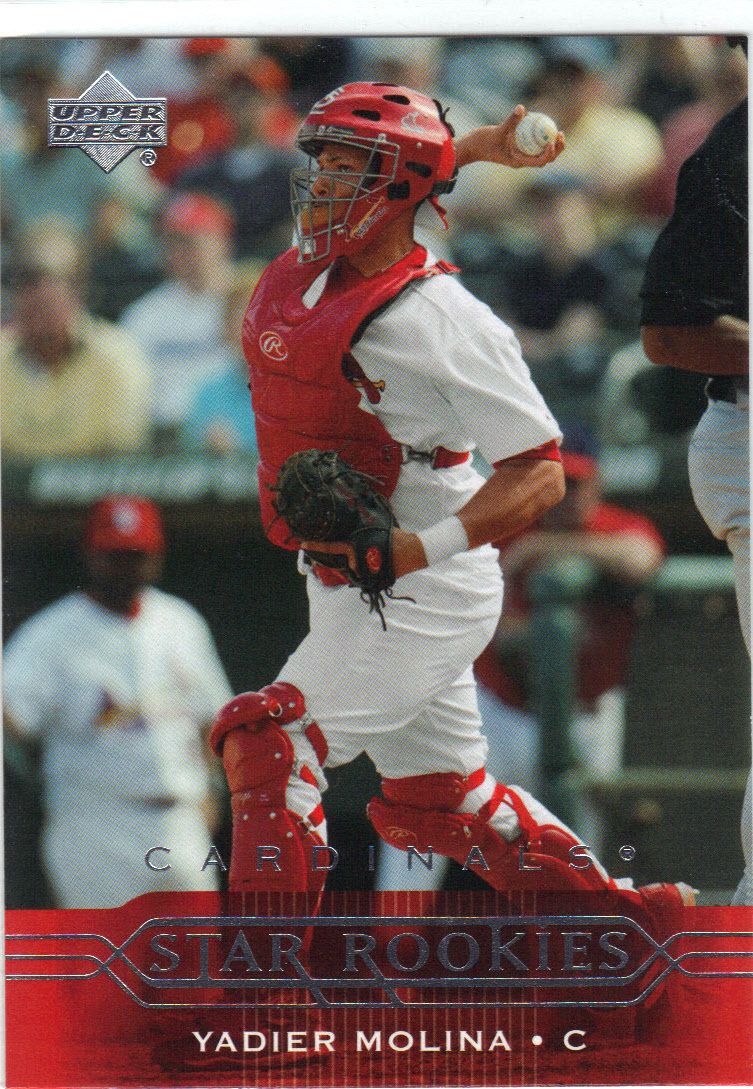 Yadier Molina 2005 Upper Deck First Pitch Star Rookie