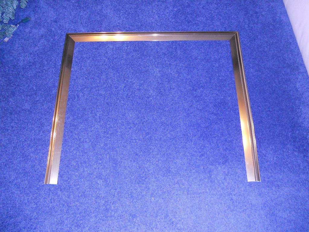 Gas Fireplace Vent Free or Direct Vent Gold Mantel Trim BTK 3833 Kit