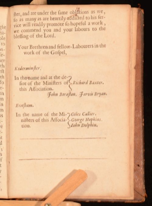 C1656 Gildas Salvianus The Reformed Pastor by Richard Baxter Puritan