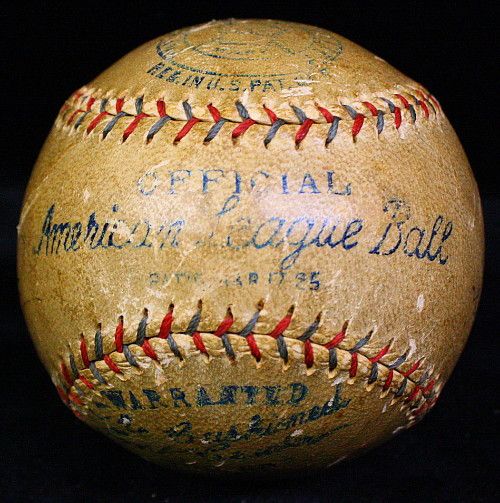 Babe Ruth Signed Autographed 1927 Yankees OAL Baseball Ball PSA DNA