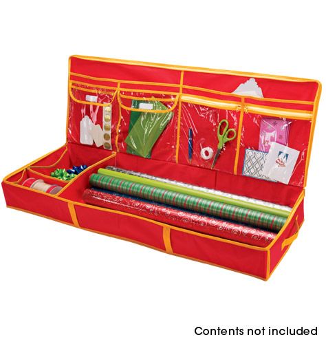 Gift Wrap Storage Organizer