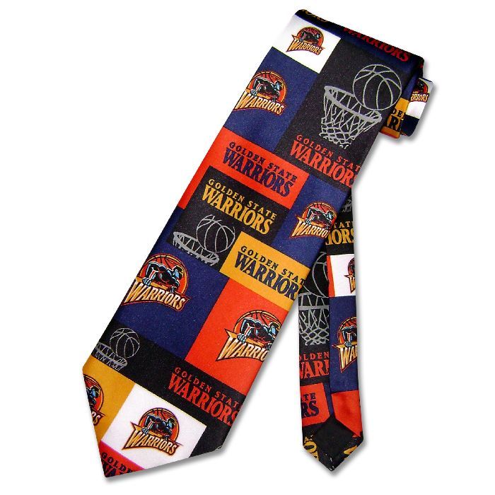 Golden State Warriors Necktie NBA Basketball Mens Neck Tie New