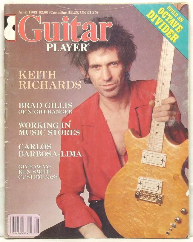  Keith Richards Brad Gillis Carlos Barbosa Lima Very RARE