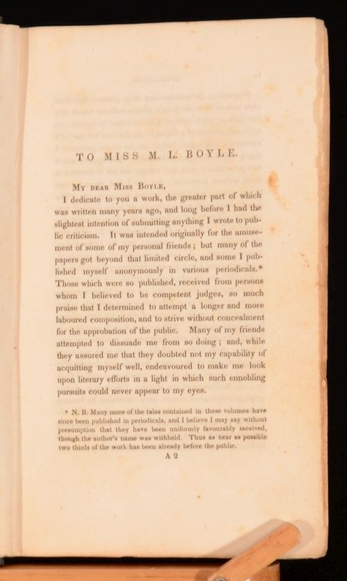 1836 2vol G P R James The Desultory Man Early US edition Scarce